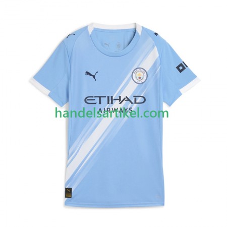 Manchester City Damen Heim Trikotsatz 2025/26 Kurzarm
